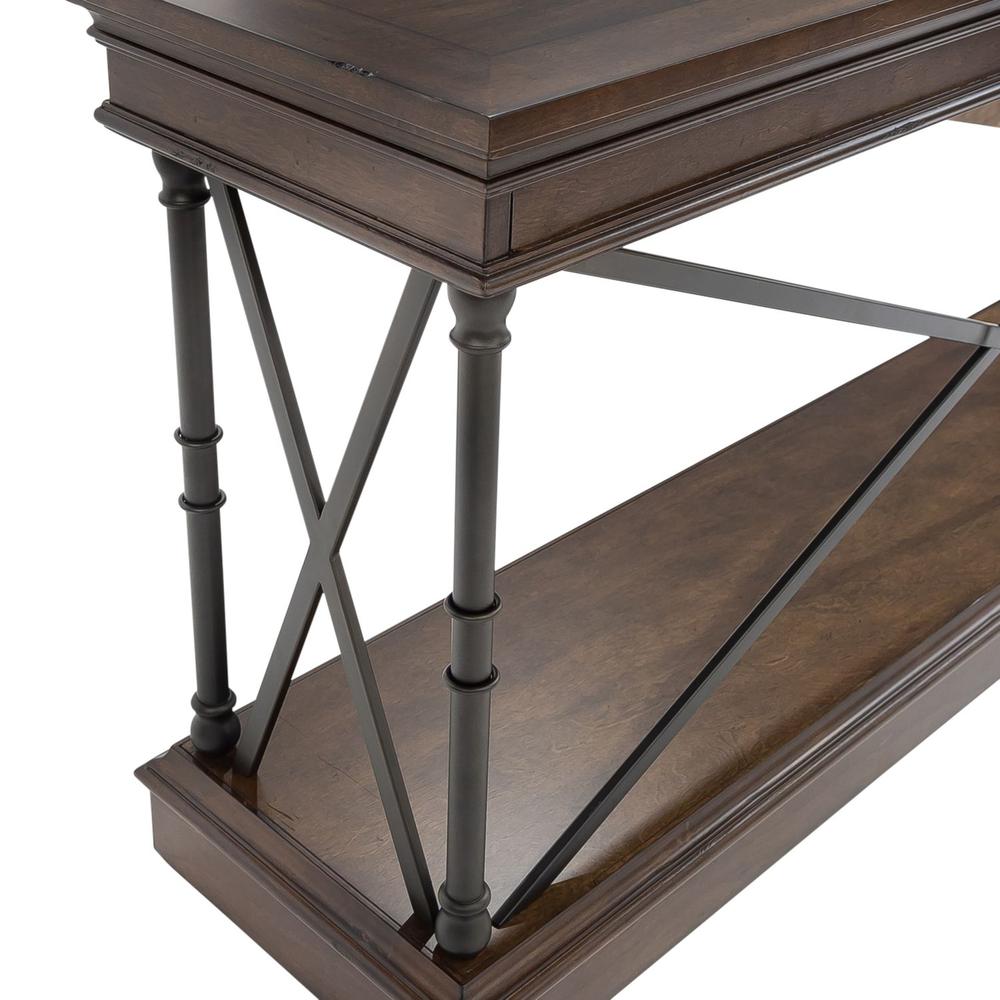Tribeca Sofa Table in Cordovian Brown. Picture 6