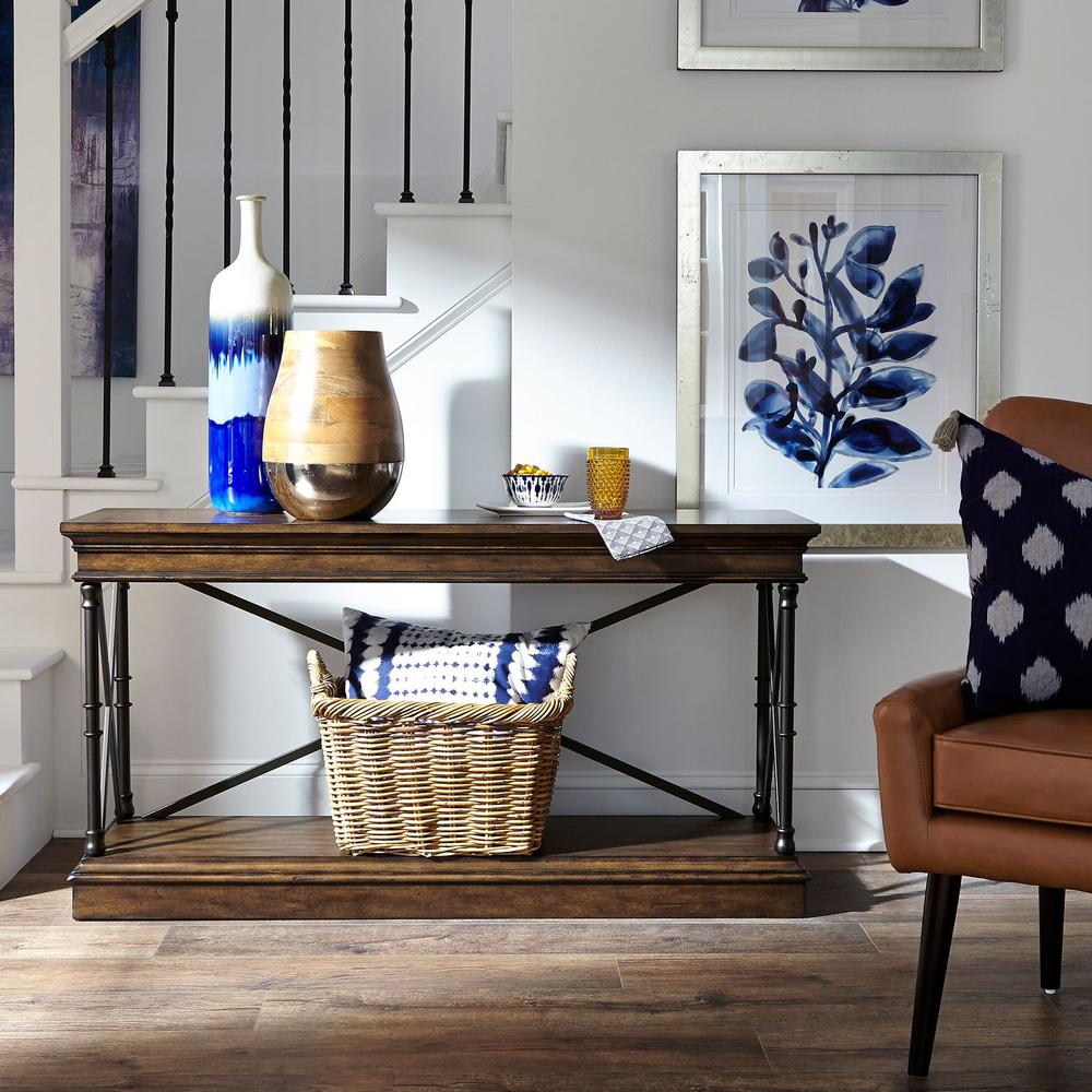 Tribeca Sofa Table in Cordovian Brown. Picture 7