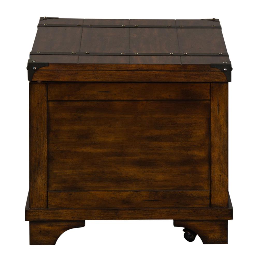 Aspen Skies Storage Trunk in Russet Brown. Picture 3