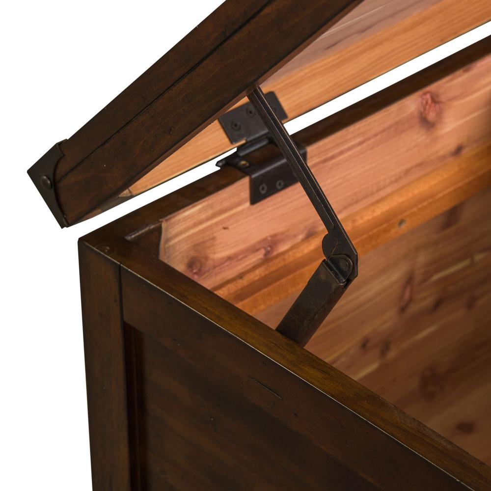 Aspen Skies Storage Trunk in Russet Brown. Picture 7