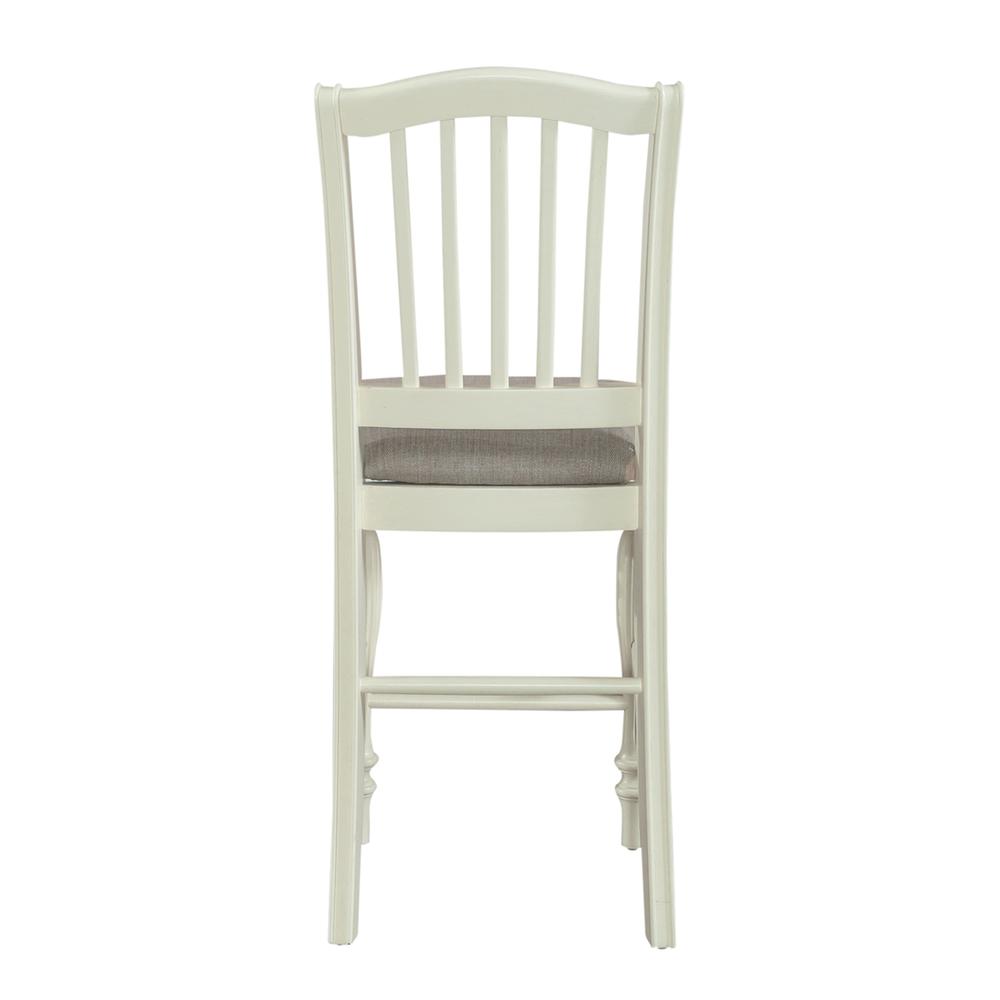 Cumberland Creek Slat Back Counter Chair (RTA) in Nutmeg. Picture 4