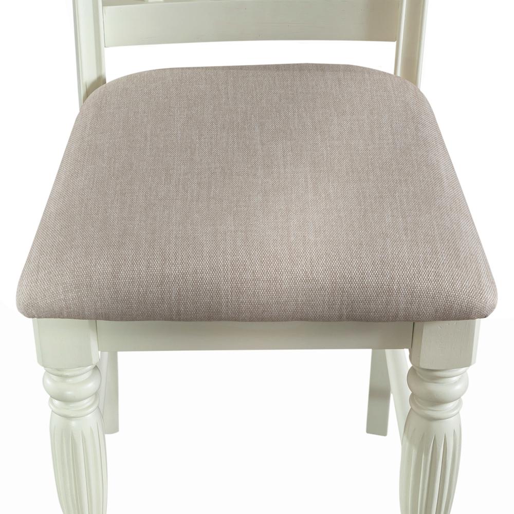 Cumberland Creek Slat Back Counter Chair (RTA)-Set of 2 in Nutmeg. Picture 5