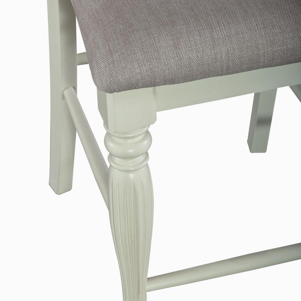 Cumberland Creek Slat Back Counter Chair (RTA)-Set of 2 in Nutmeg. Picture 6