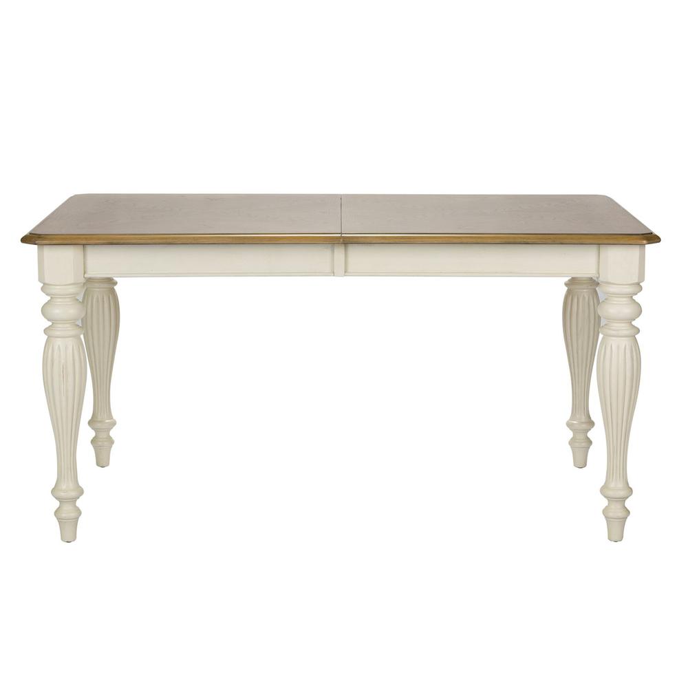 Cumberland Creek Rectangular Leg Table in Nutmeg. Picture 2