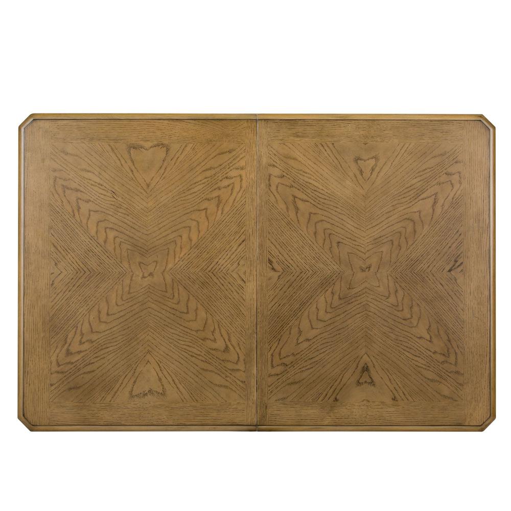 Cumberland Creek Rectangular Leg Table in Nutmeg. Picture 4