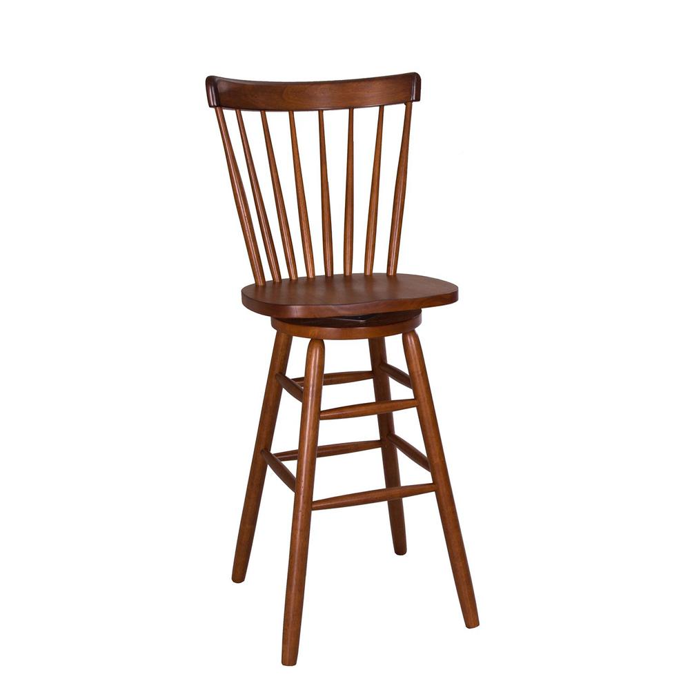Creations 30 Inch Copenhagen Stool - Tobacco in Various. Picture 1