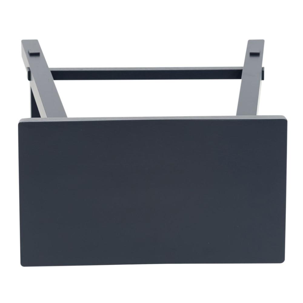 Creations 24 Inch Sawhorse Counter Stool- Navy in Various. Picture 4