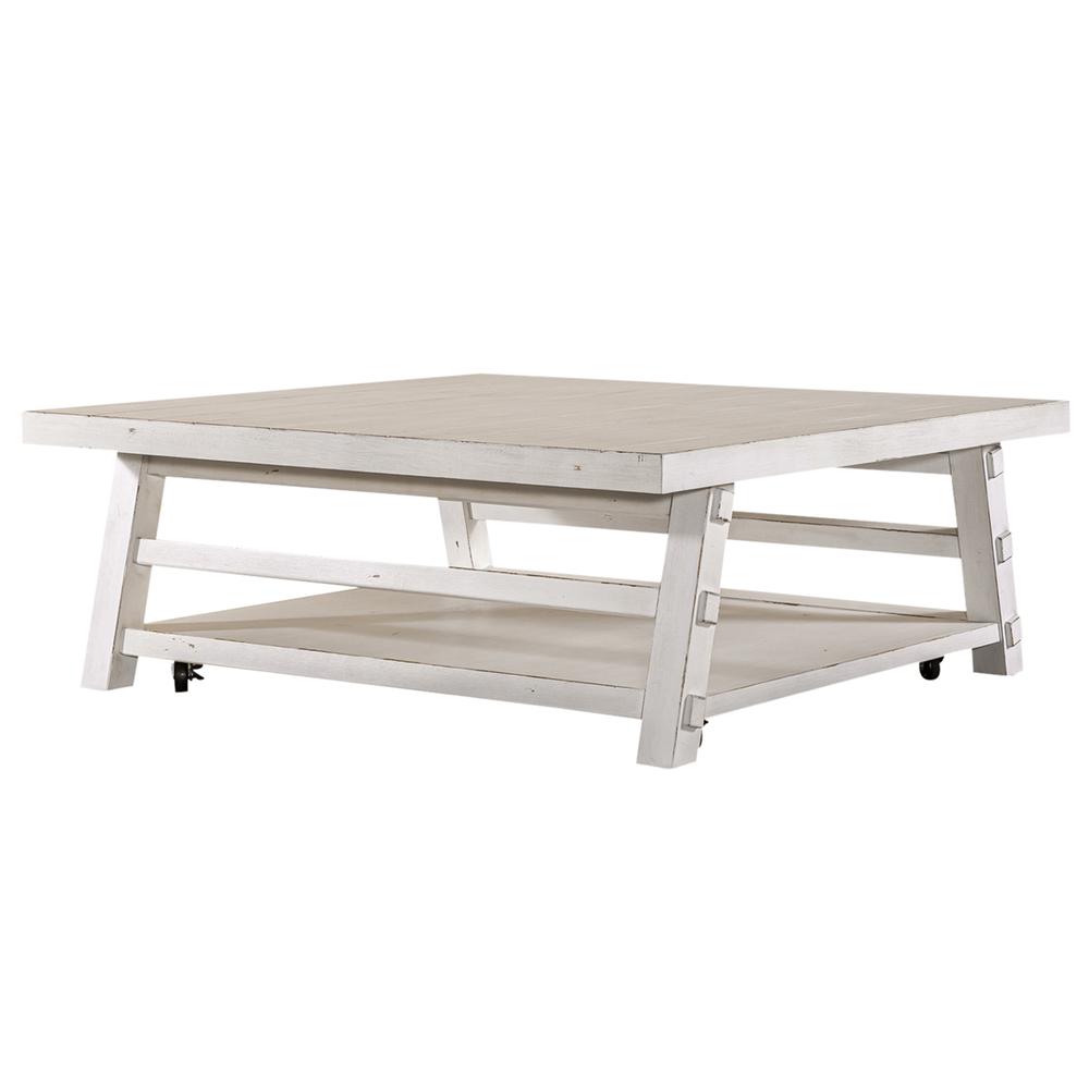 Oversized Square Cocktail Table. Picture 1
