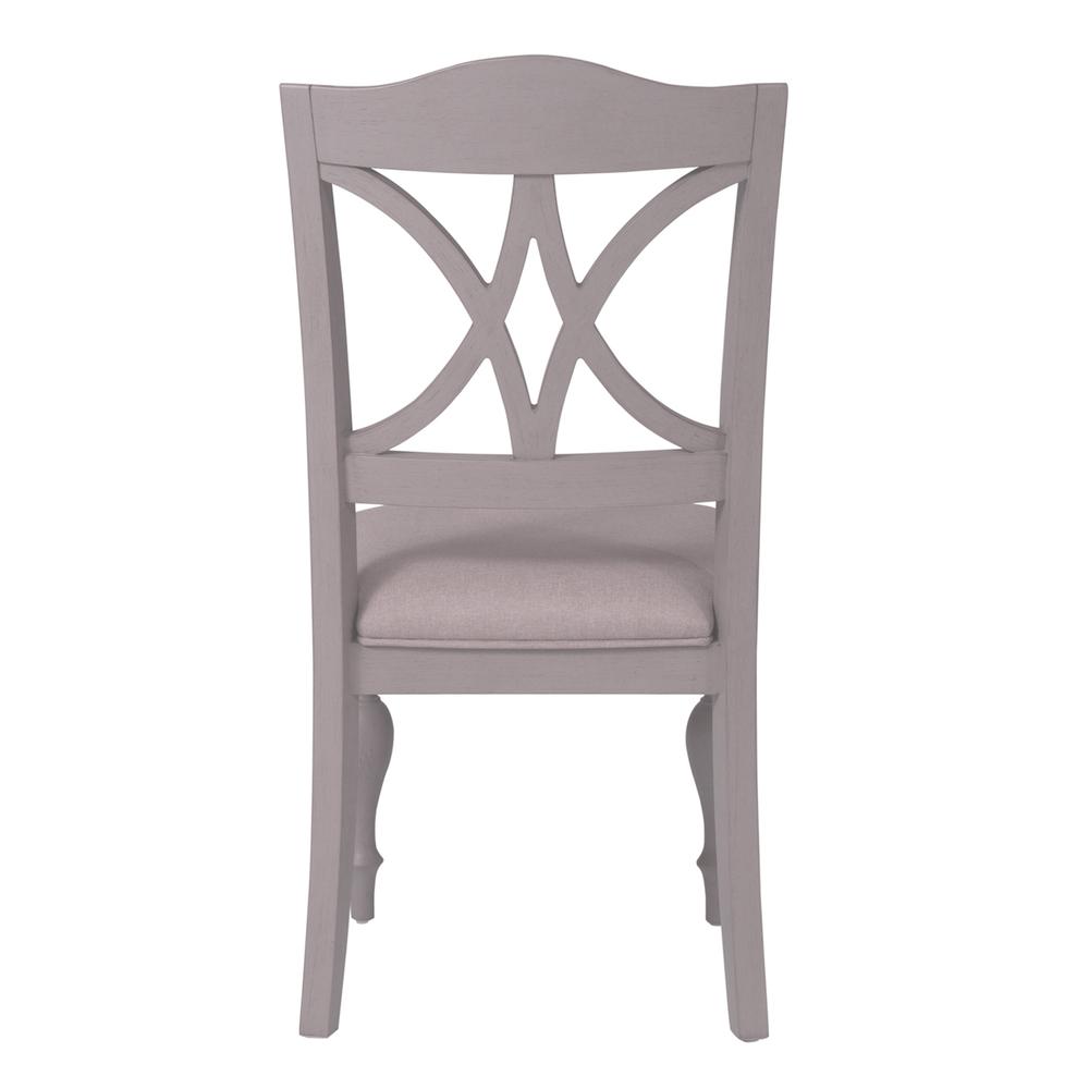 Summer House Slat Back Side Chair (RTA) in Dove Gray. Picture 4