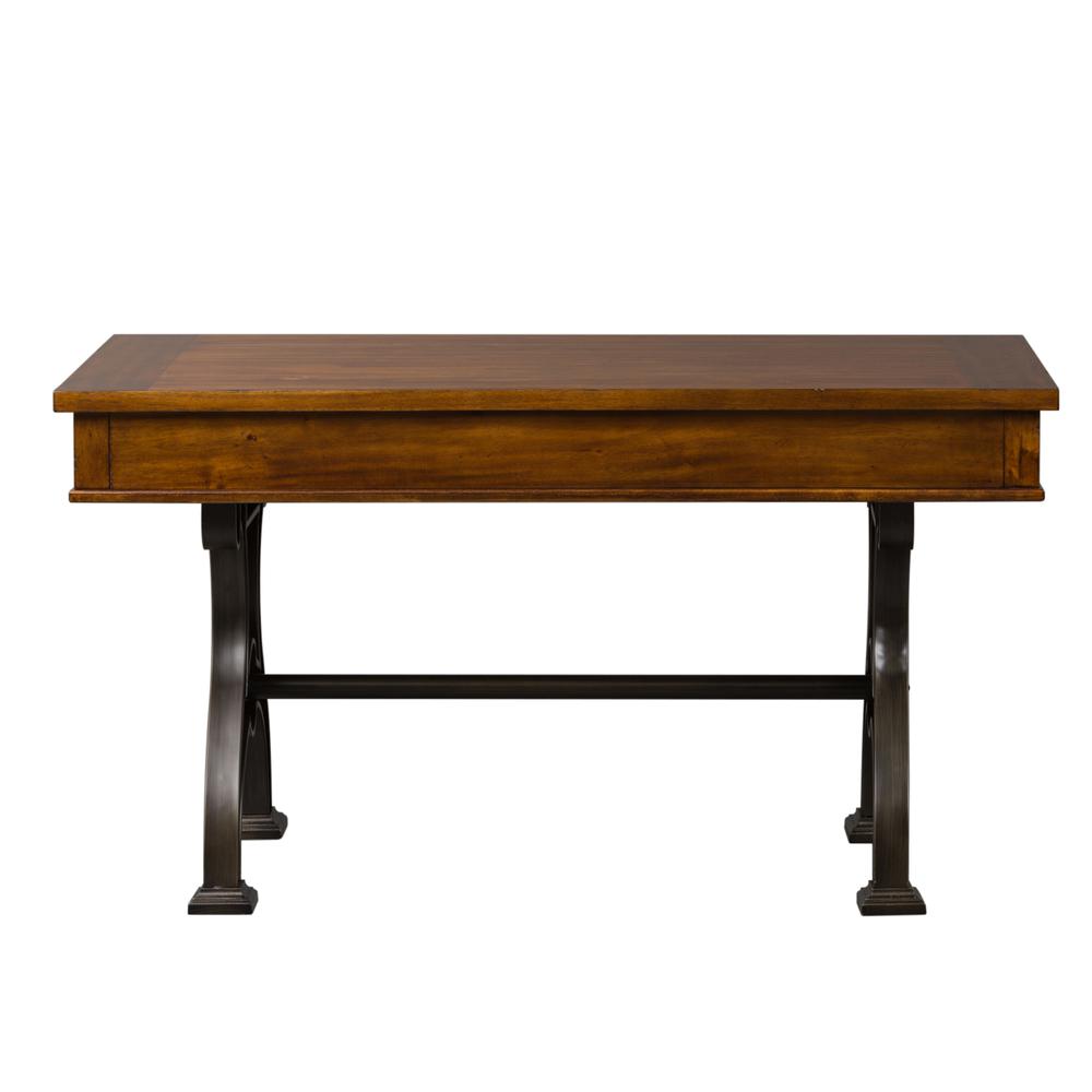 Arlington House Writing Desk in Cobblestone Brown. Picture 3