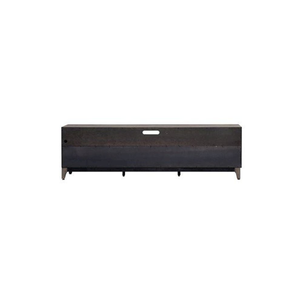 Mercury 62 Inch TV Console in Driftwood Gray. Picture 4