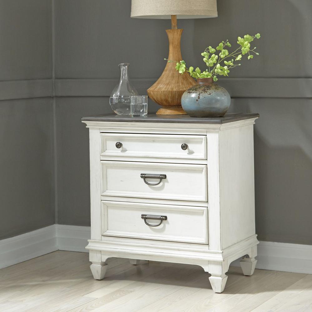 Night Stand w/ Charging Station. Picture 7