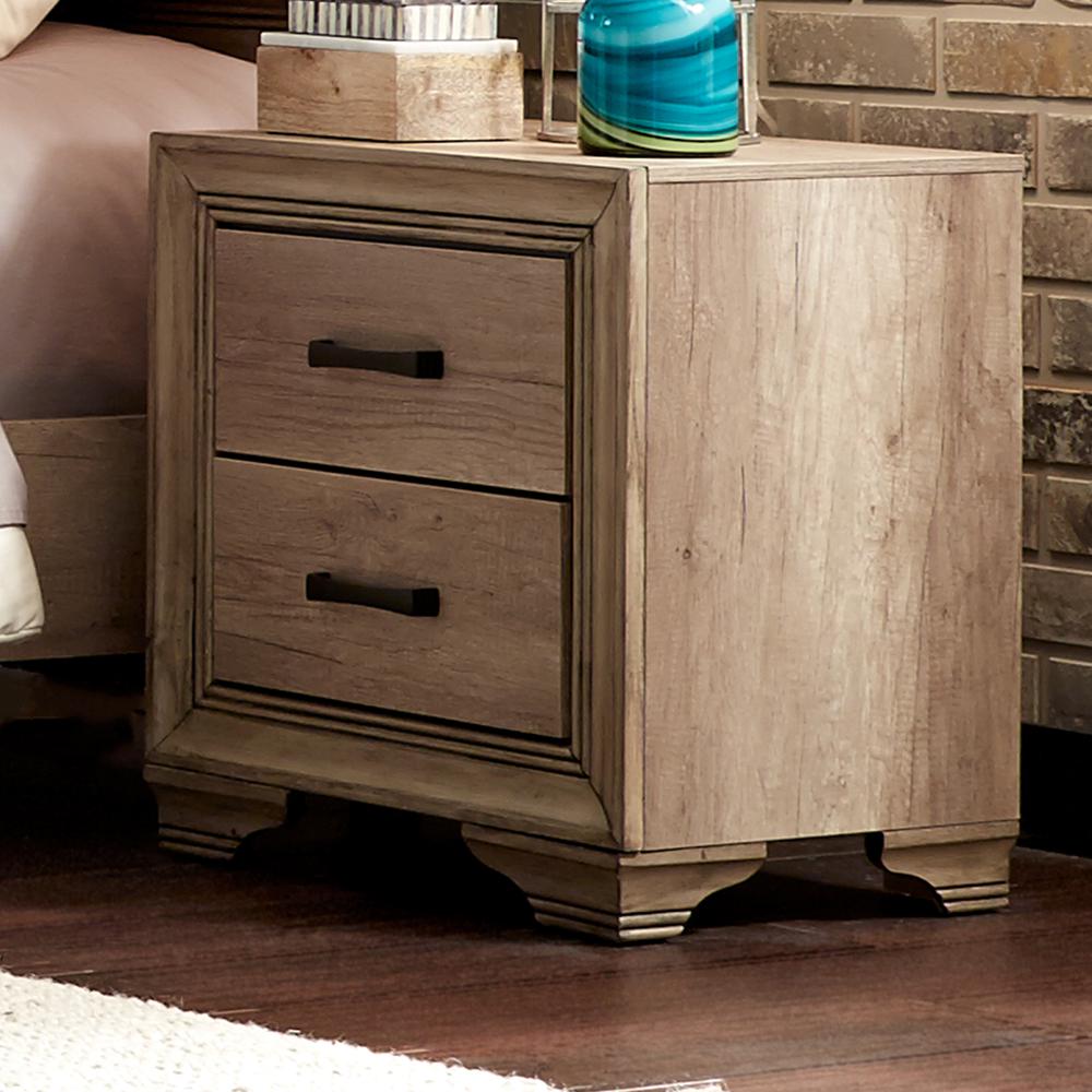 Sun Valley Night Stand in Sandstone. Picture 3