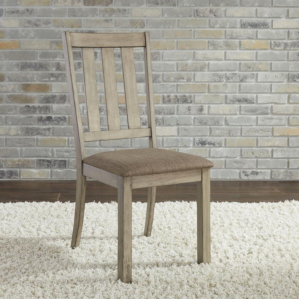 Sun Valley Slat Back Side Chair (RTA) in Sandstone. Picture 5