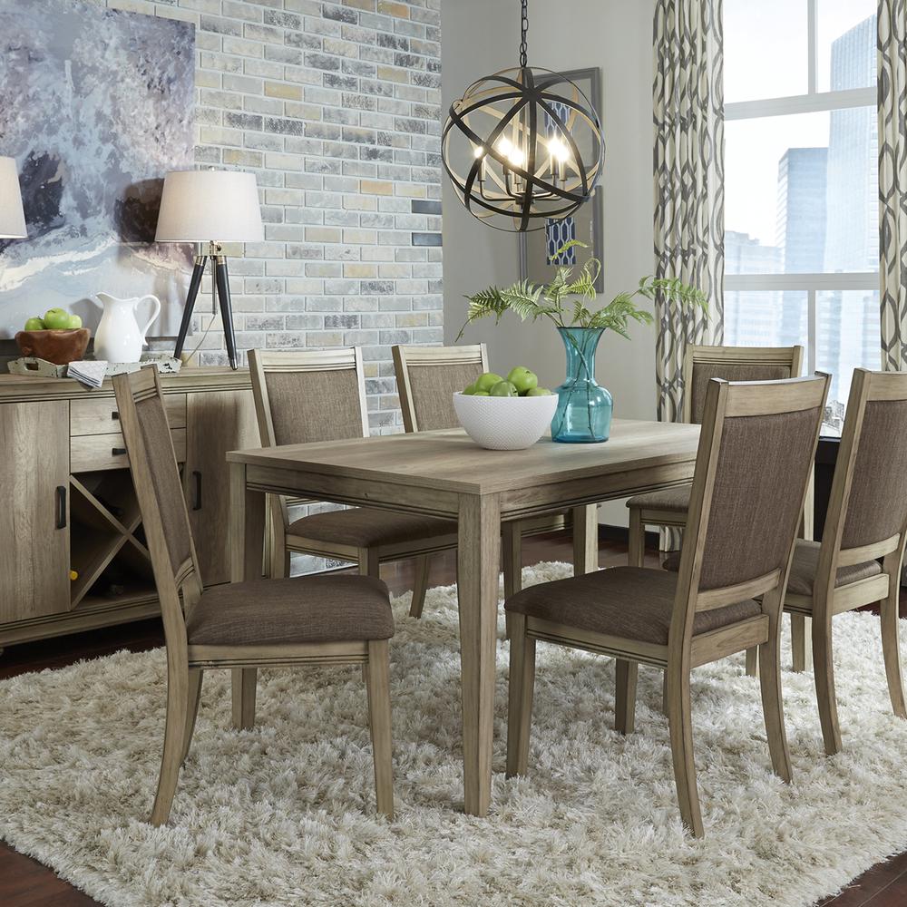 Sun Valley Upholstered Side Chair (RTA)-Set of 2 in Sandstone. Picture 5