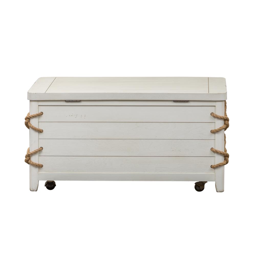 Dockside Storage Trunk in White. Picture 6