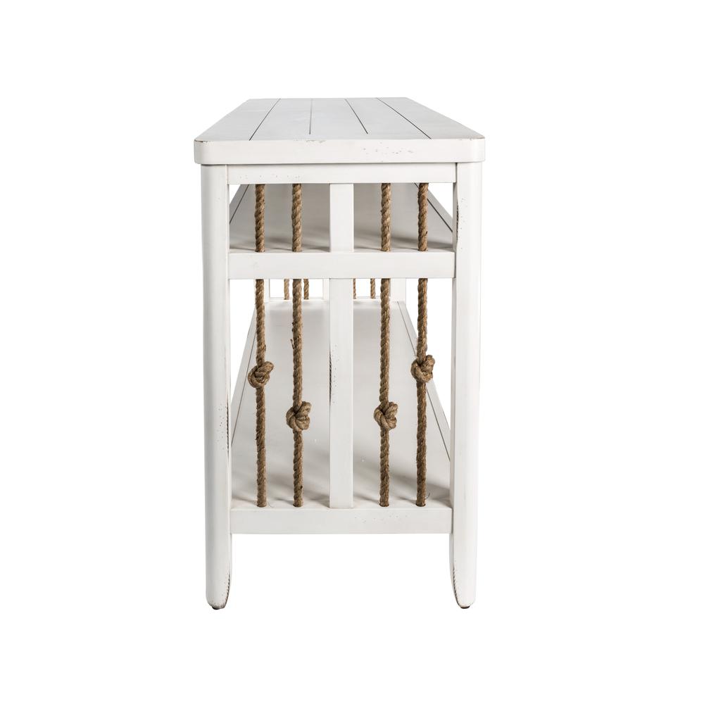 Dockside Sofa Table in White. Picture 4