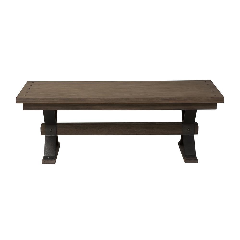 Sonoma Road Rectangular Cocktail Table in Weathered Beaten Bark. Picture 3
