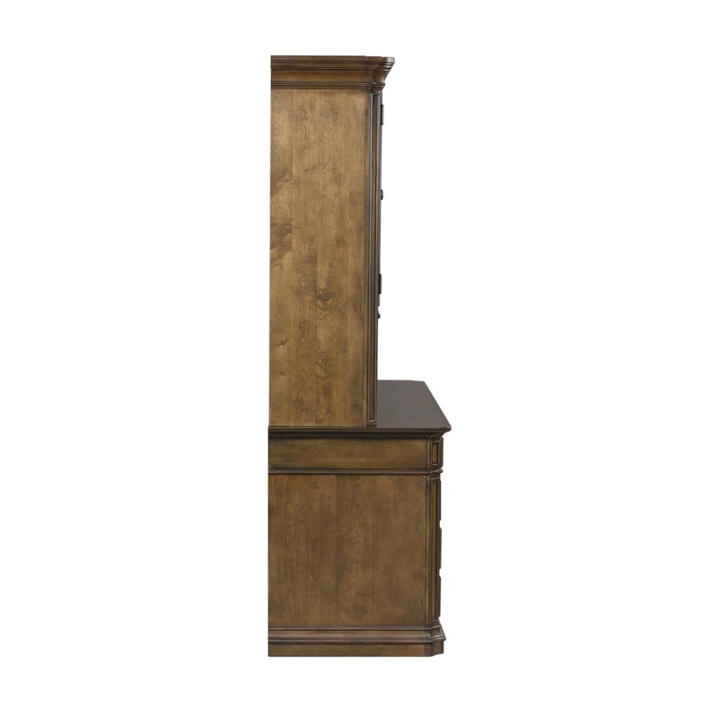 Amelia Jr Executive Credenza Set in Antique Toffee. Picture 4