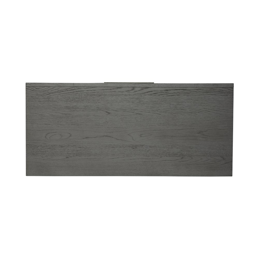 Palmetto Heights 5 Drawer Chest in Shell White and Driftwood Finish. Picture 3