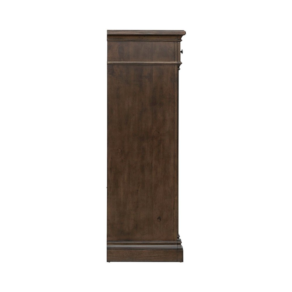 Arden Road 6 Drawer Chest for Bedroom  - Satin Cherry. Picture 4