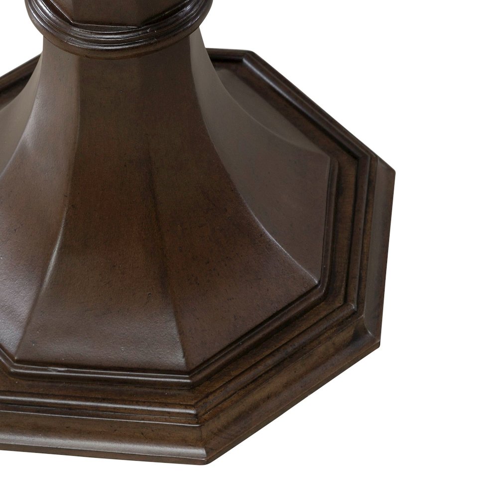 Arden Road Living Room Round Chairside Table  - Satin Cherry. Picture 6