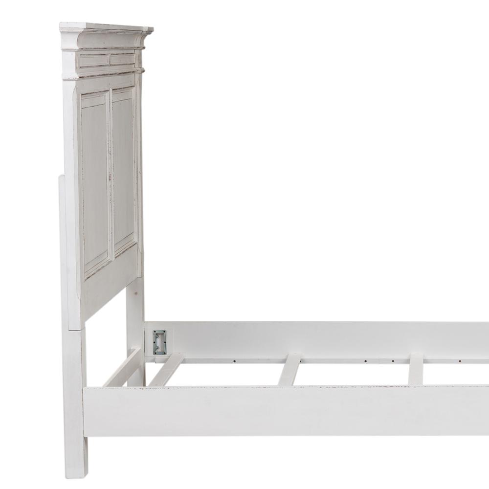 Abbey Park Queen Panel Headboard in Antique White. Picture 3