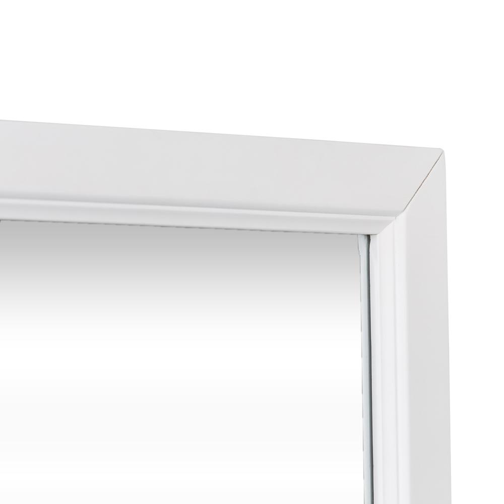 Cottage View Mirror in White. Picture 6