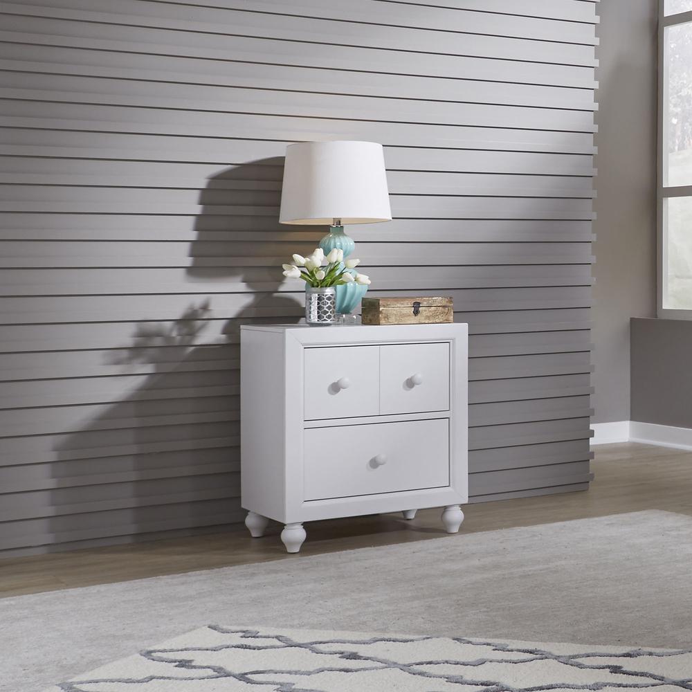 Cottage View Night Stand in White. Picture 2