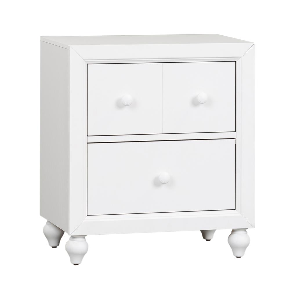 Cottage View Night Stand in White. Picture 1