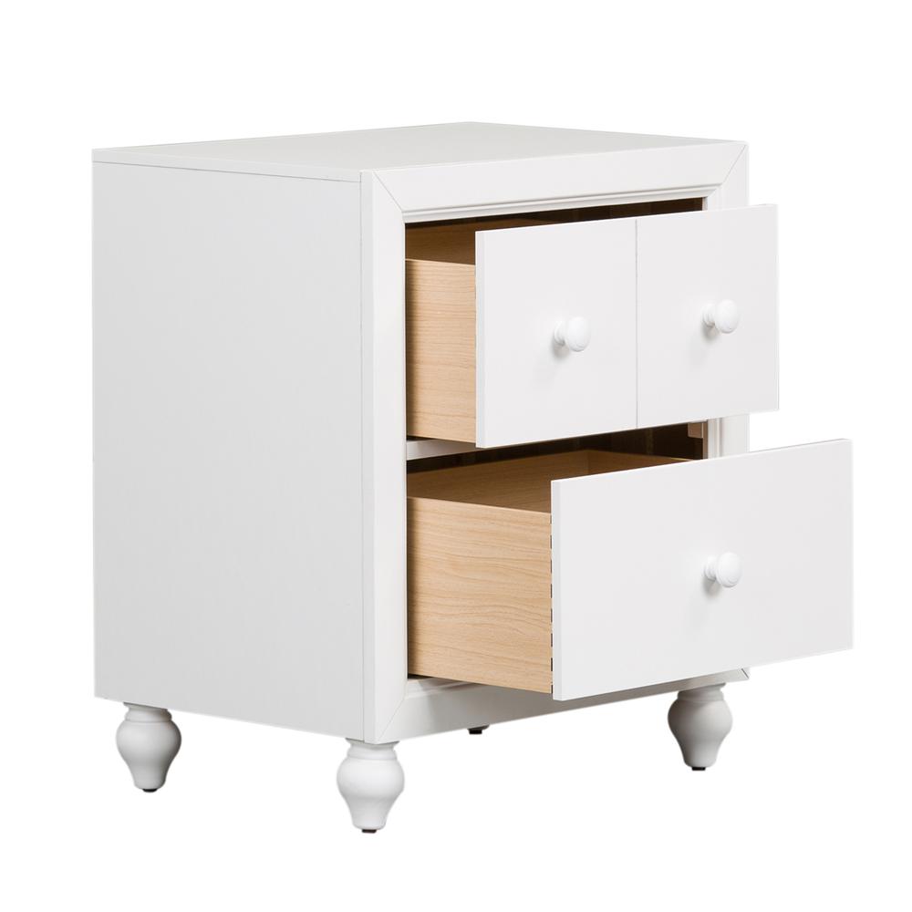 Cottage View Night Stand in White. Picture 4
