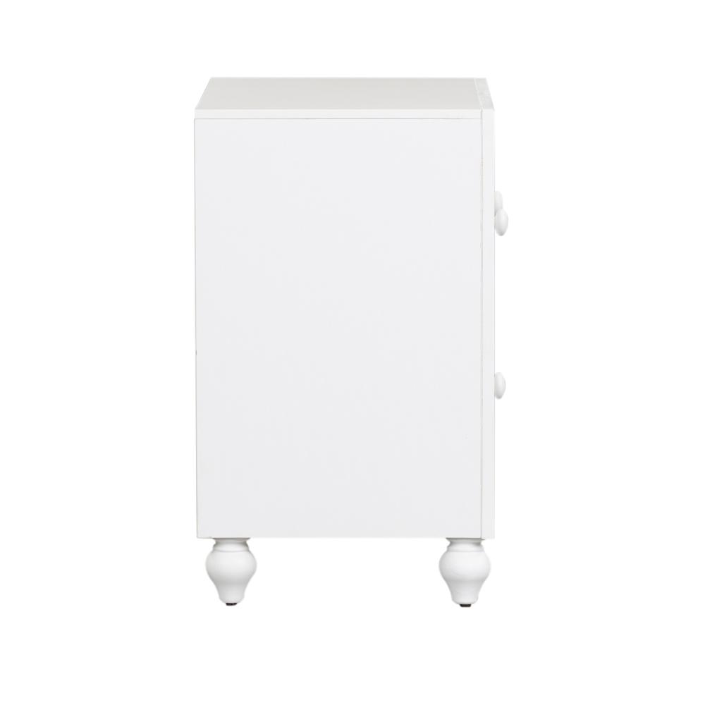 Cottage View Night Stand in White. Picture 5