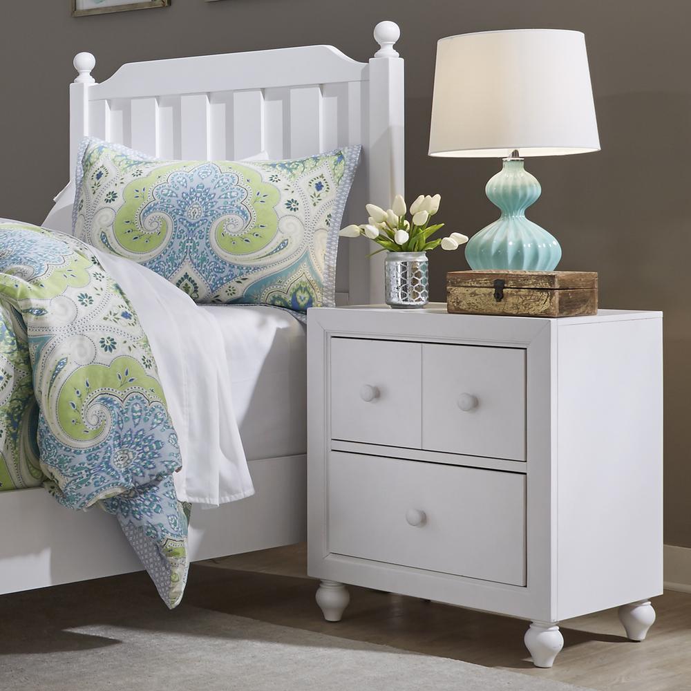 Cottage View Night Stand in White. Picture 9