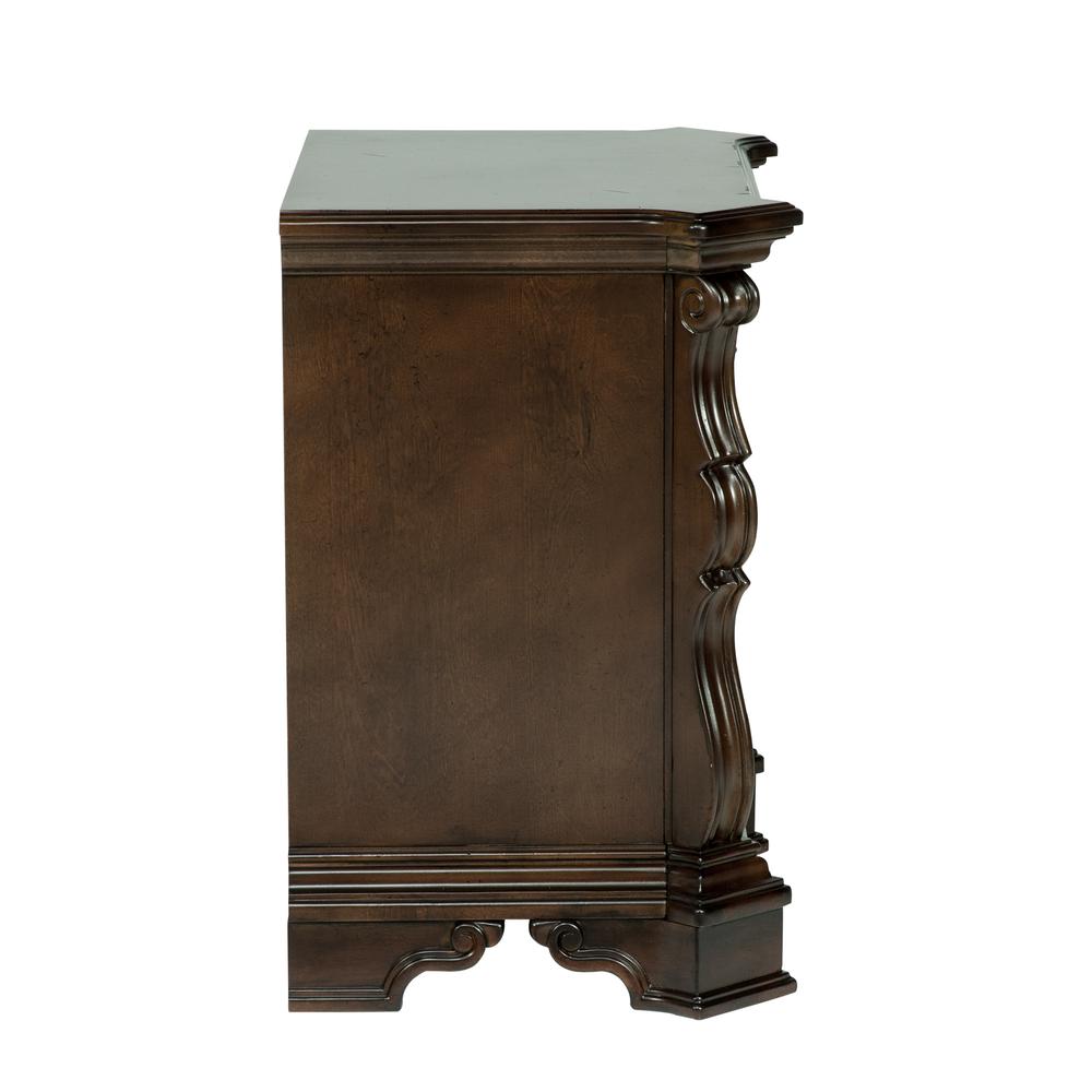 Arbor Place Night Stand in Brownstone. Picture 2