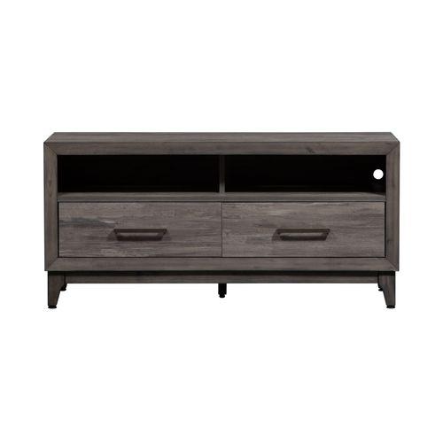 Mercury 47 Inch TV Console in Driftwood Gray. Picture 2