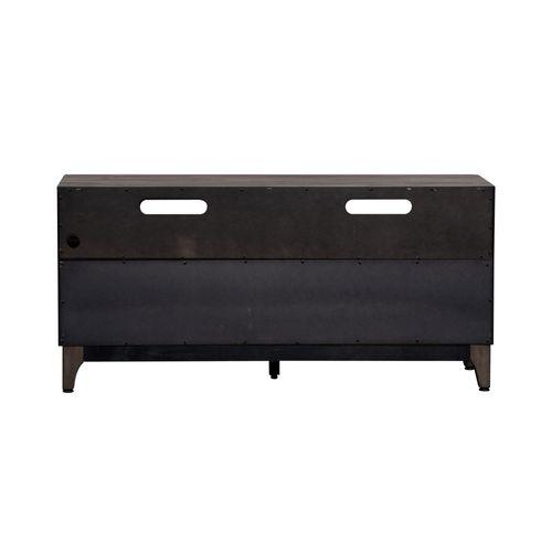 Mercury 47 Inch TV Console in Driftwood Gray. Picture 3