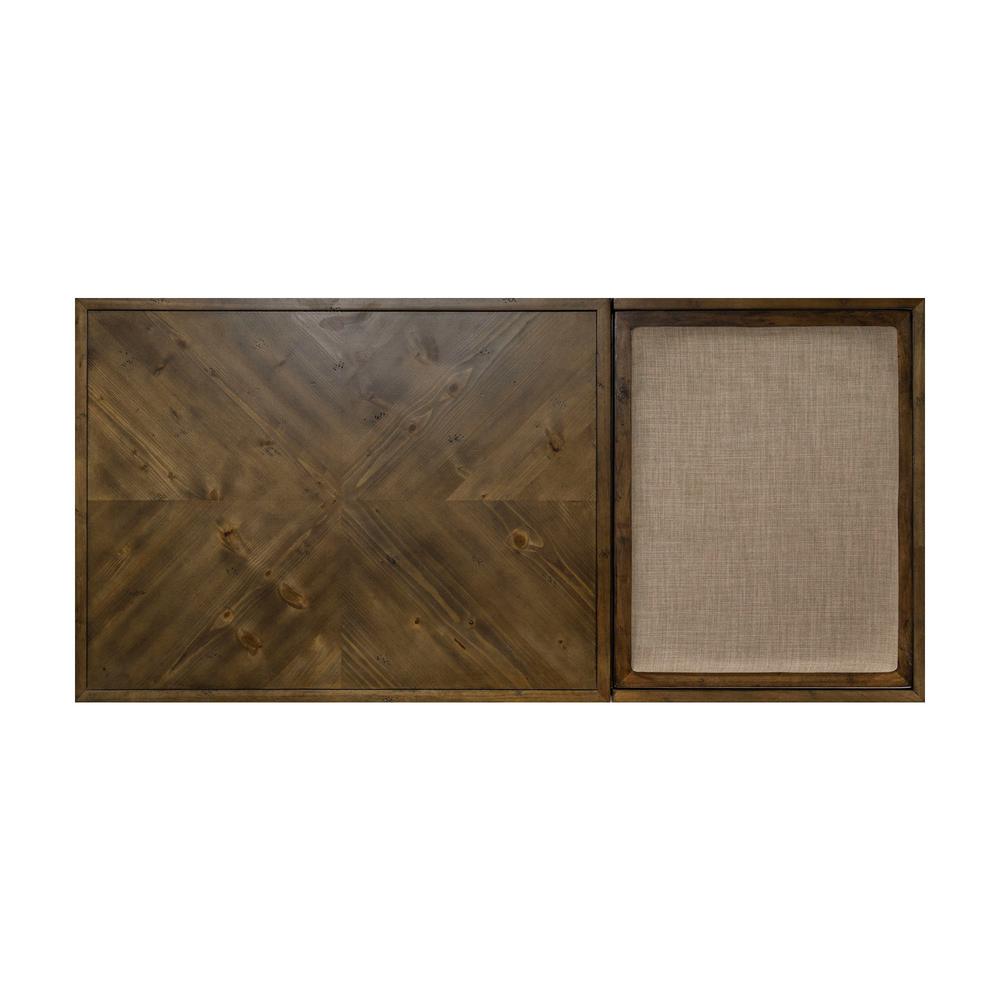 Mitchell Cocktail Table in Nutmeg. Picture 6