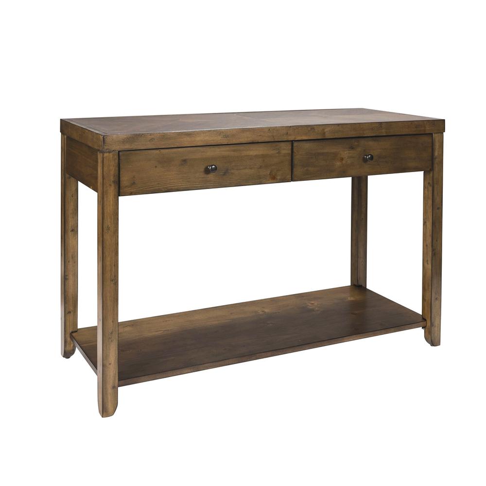 Mitchell Sofa Table in Nutmeg. Picture 1