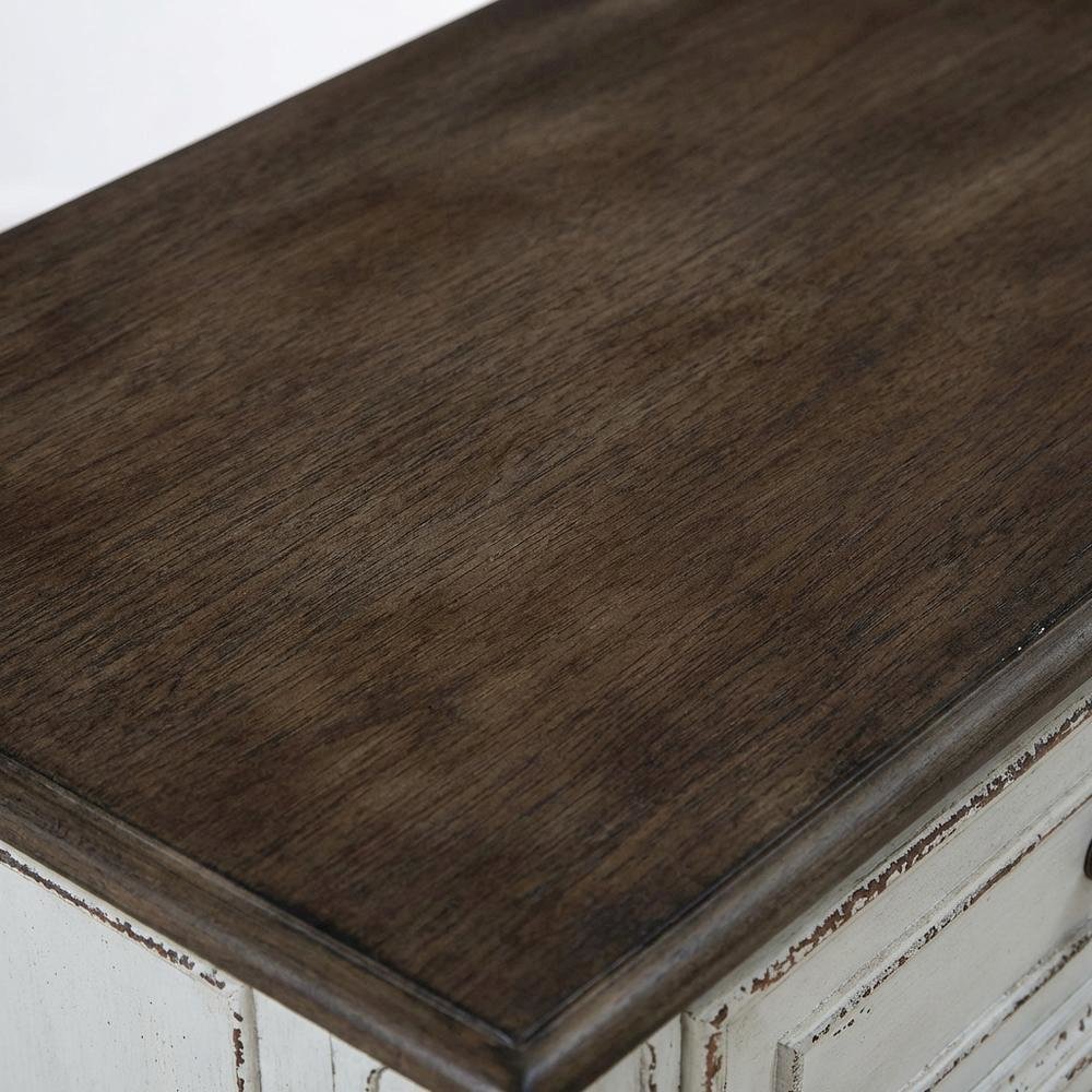 White, Console Table, Quality Build, Durable Wood Frame. Picture 6