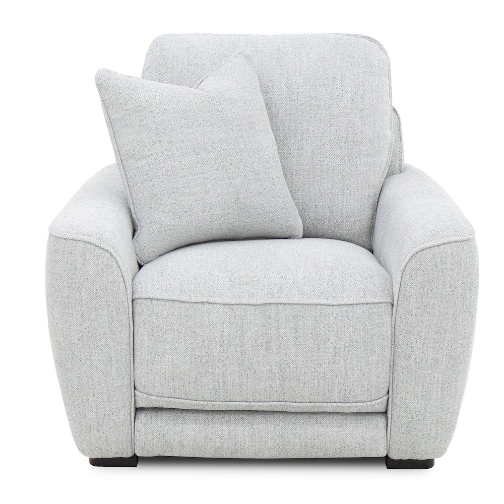 Blake Power Recline Set with Sofa & Recliner Fabric - Estero Smoke Fabric. Picture 6
