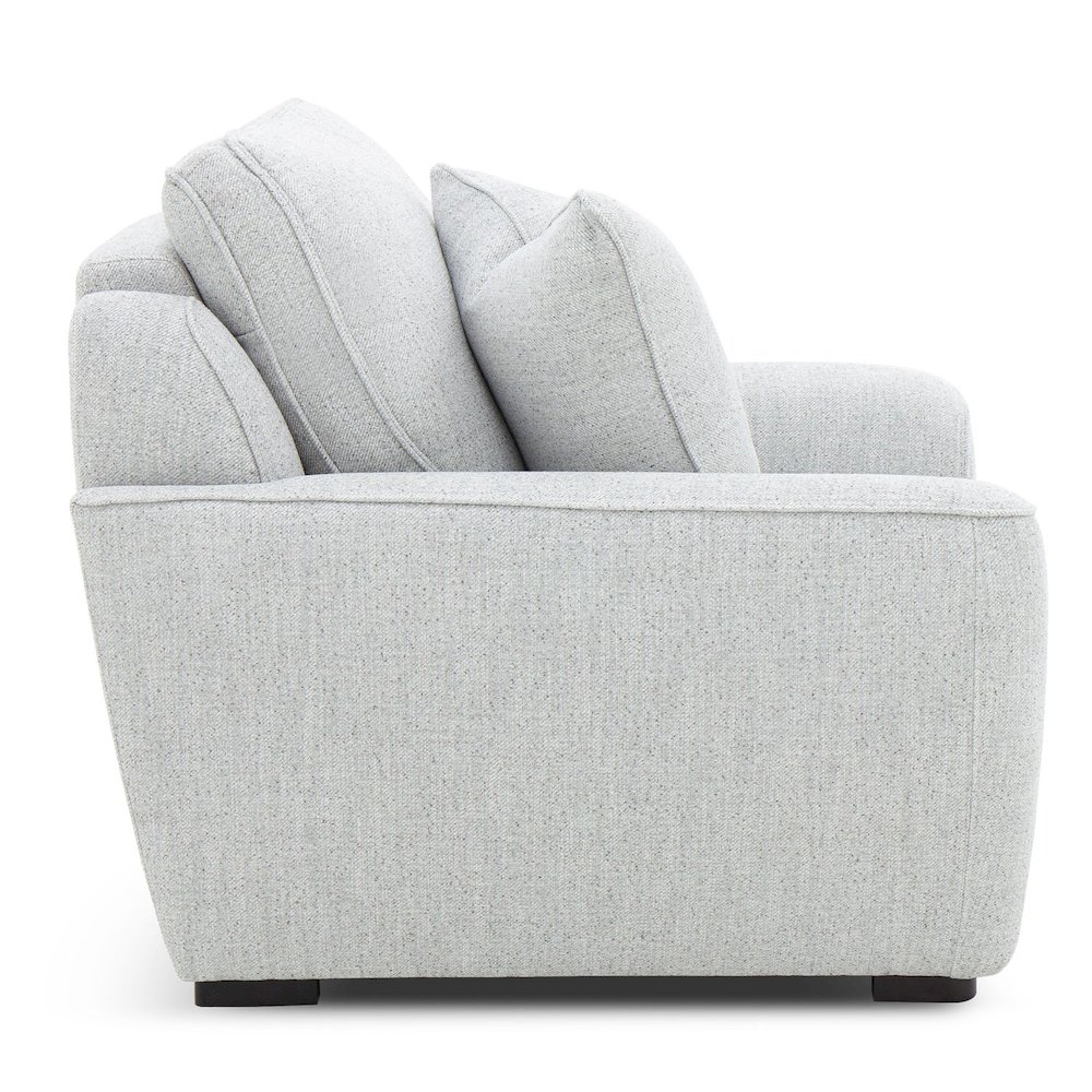 Blake Power Recline Set with Sofa & Recliner Fabric - Estero Smoke Fabric. Picture 7
