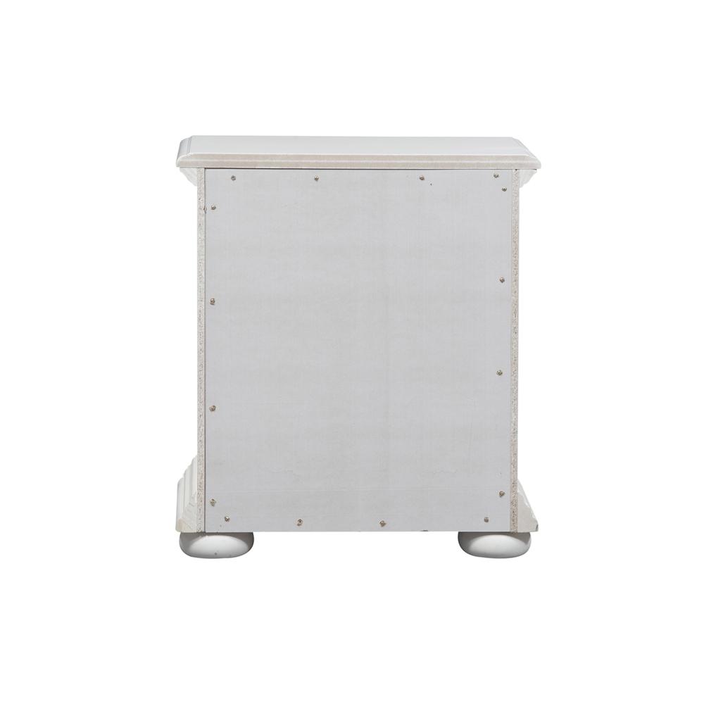 Summer House 2 Drawer Night Stand in Oyster White. Picture 5