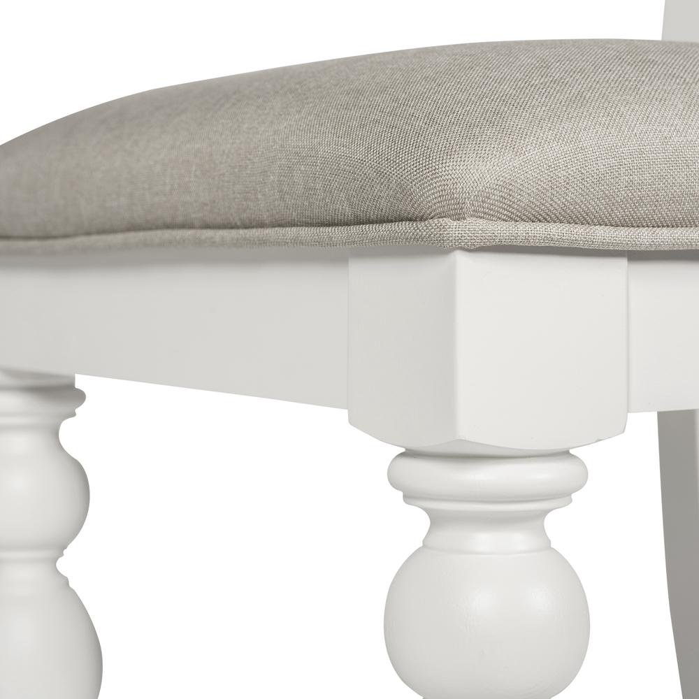 Summer House Slat Back Side Chair (RTA)-Set of 2 in Oyster White. Picture 5