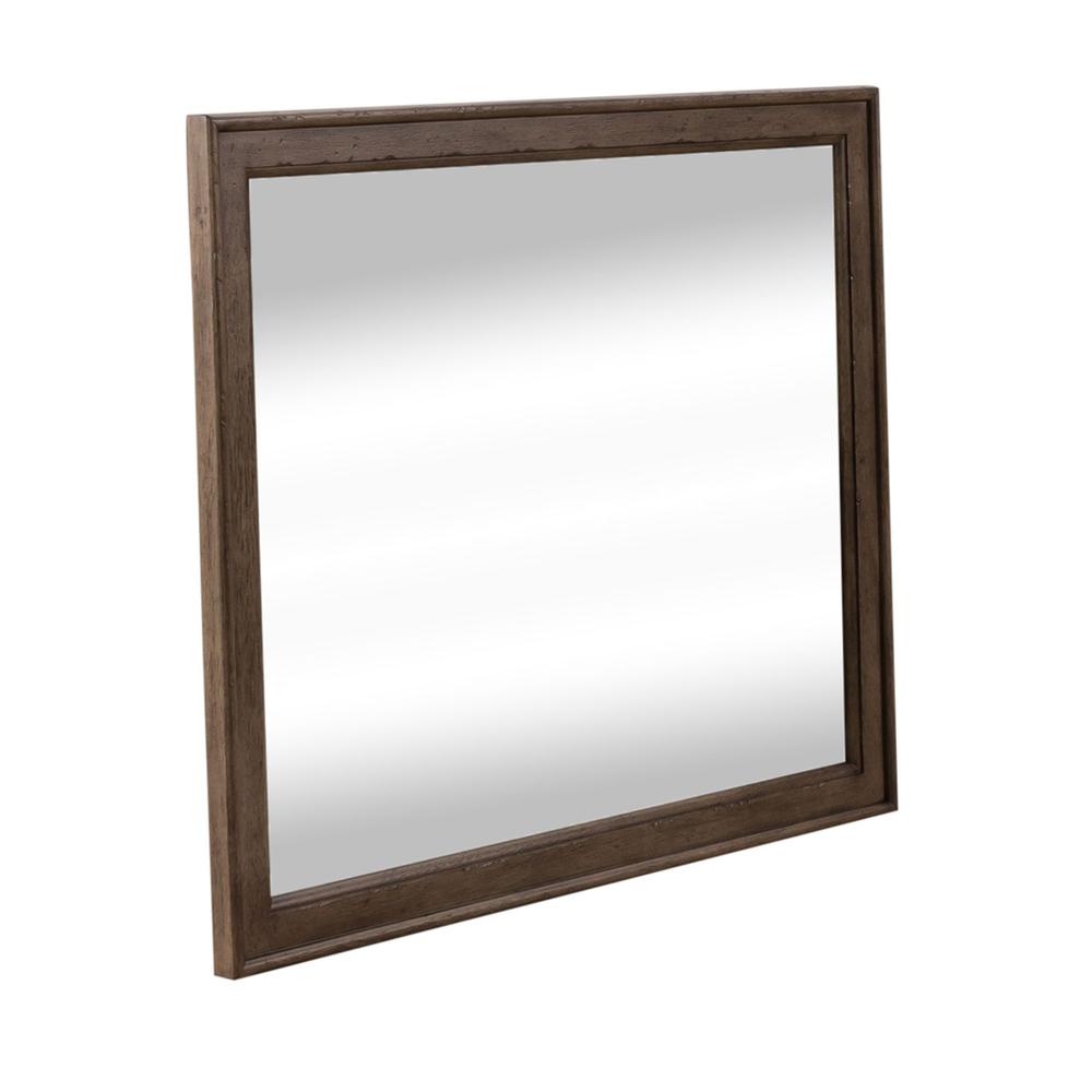 Americana Farmhouse Dresser & Mirror in Dusty Taupe. Picture 3