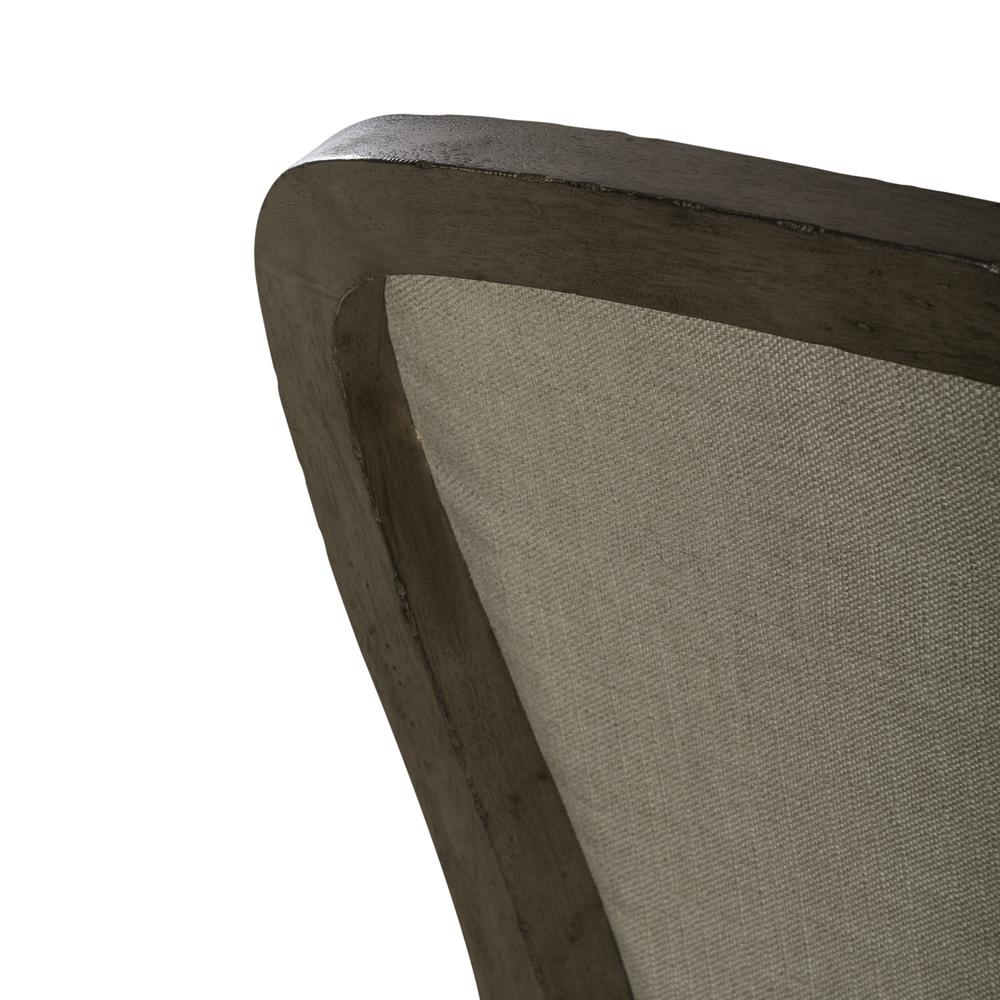 Uph Tufted Back Side Chair - Set of 2 Traditional Multi in Dusty Taupe. Picture 11