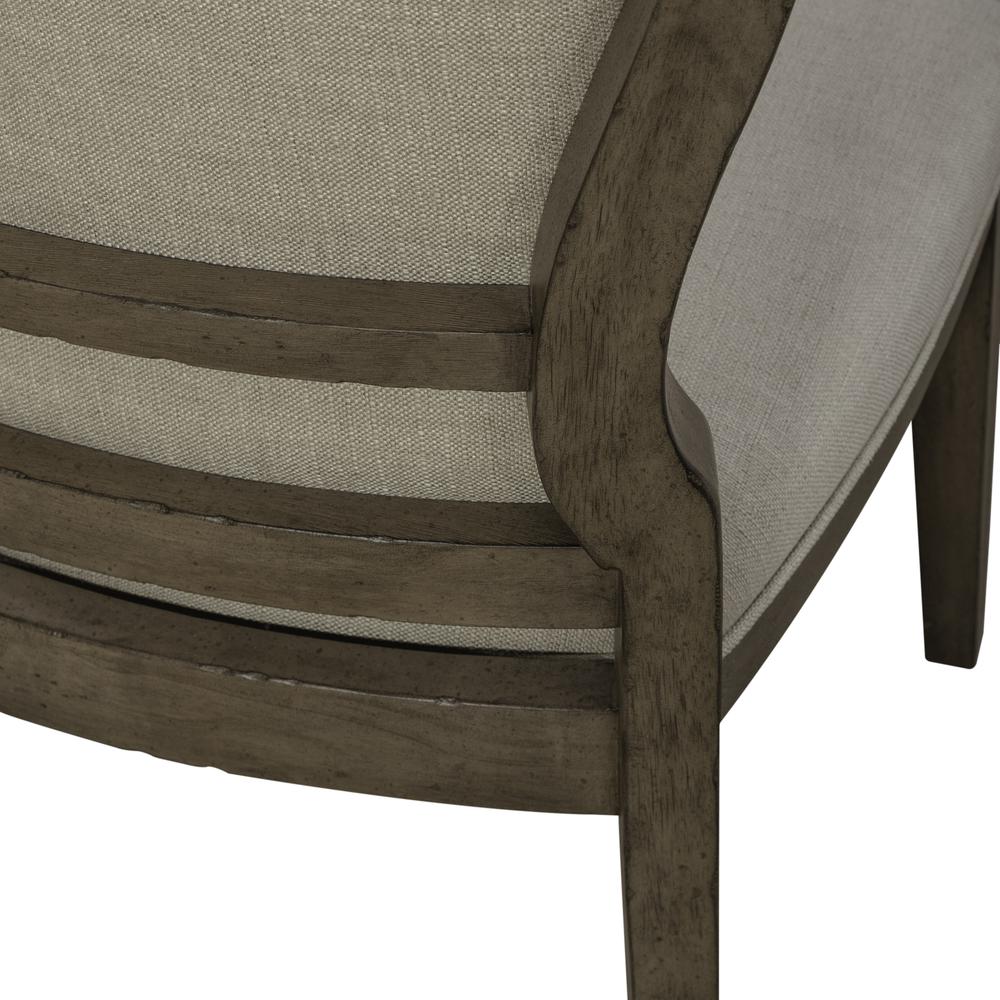 Uph Tufted Back Side Chair - Set of 2 Traditional Multi in Dusty Taupe. Picture 14