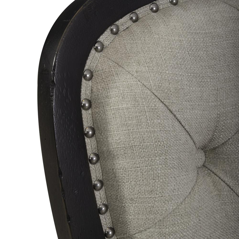 Uph Tufted Back Side Chair - Set of 2 Traditional Multi in Dusty Taupe. Picture 21