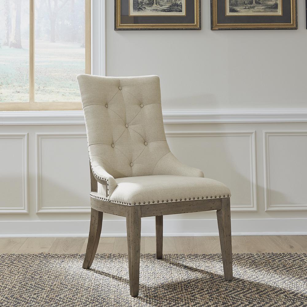 Uph Shelter Side Chair (RTA) - Set of 2 Traditional Multi in Dusty Taupe. Picture 2