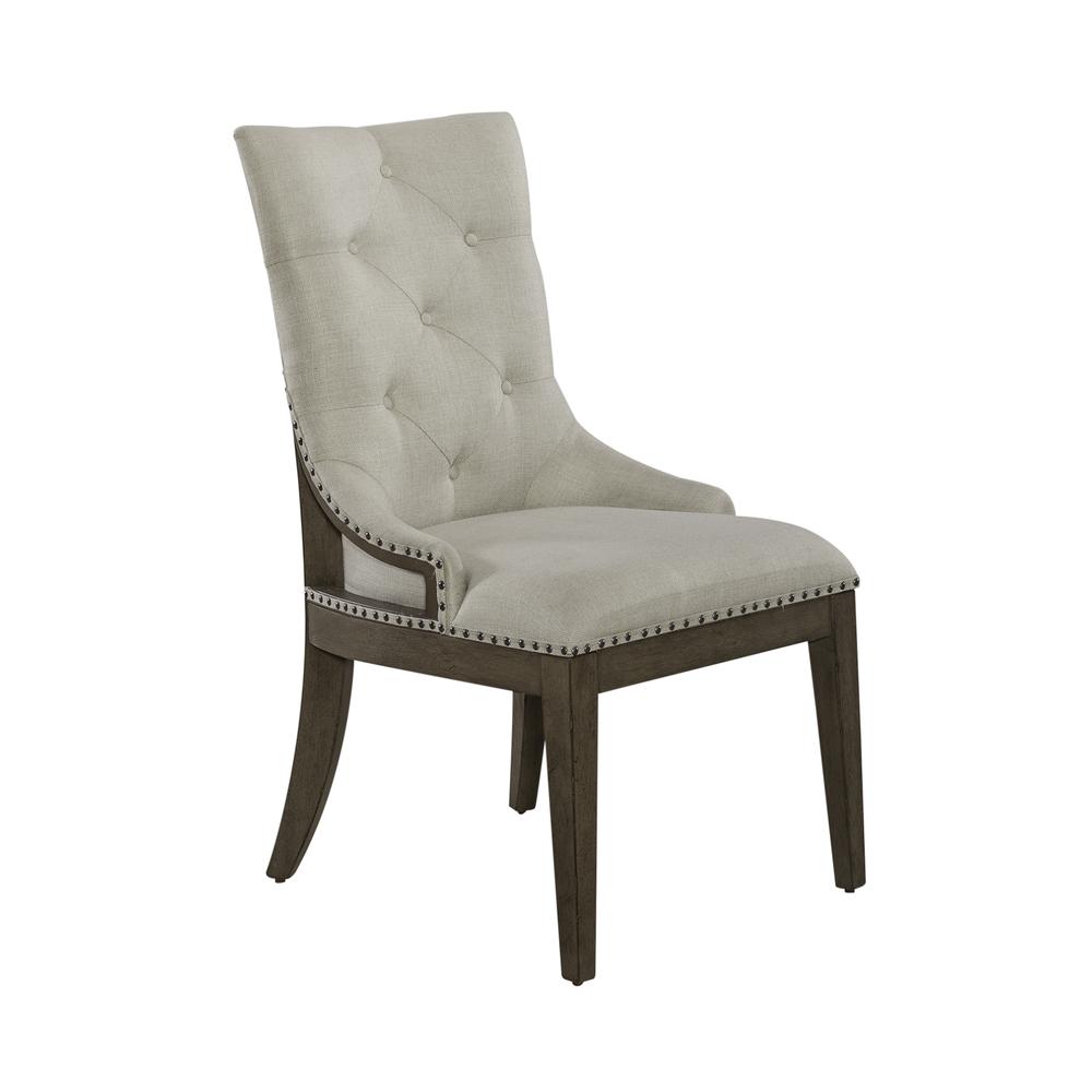 Uph Shelter Side Chair (RTA) - Set of 2 Traditional Multi in Dusty Taupe. Picture 3