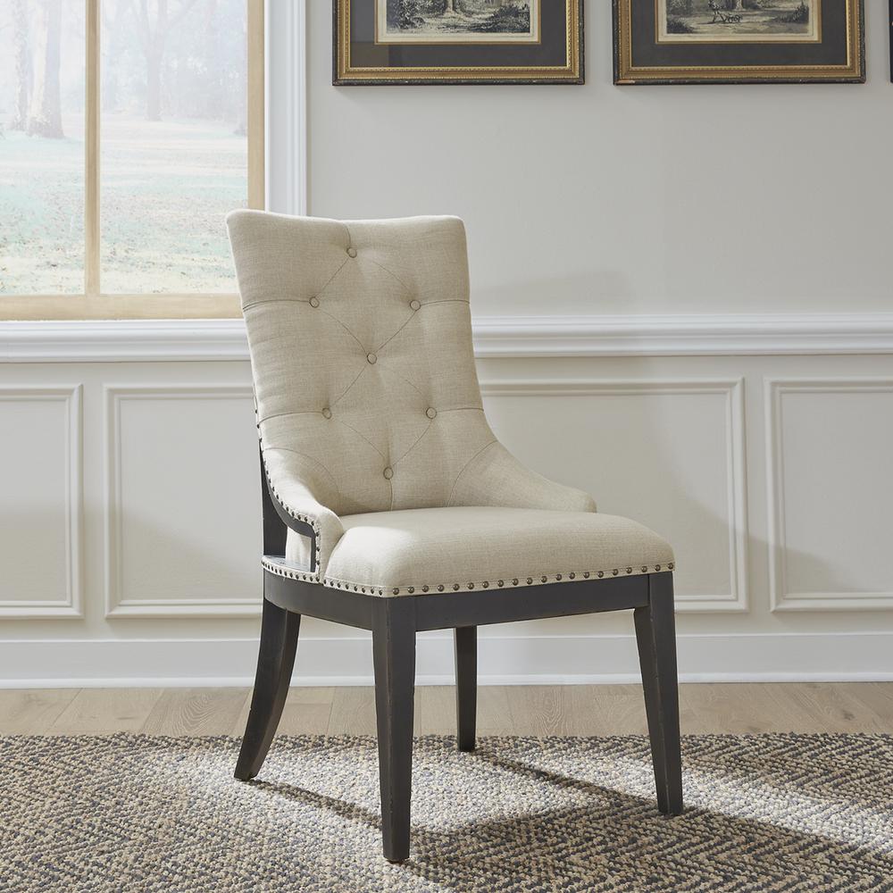 Uph Shelter Side Chair (RTA) - Set of 2 Traditional Multi in Dusty Taupe. Picture 10
